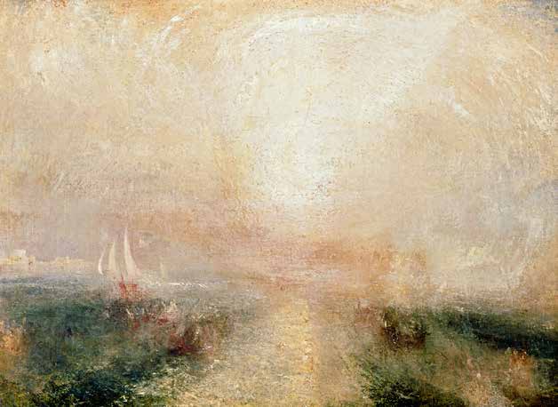 3WT3032 - William Turner - Yacht Approaching the Coast