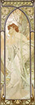 4AMU3092 - ALPHONSE MUCHA - Times of the Day: Evening