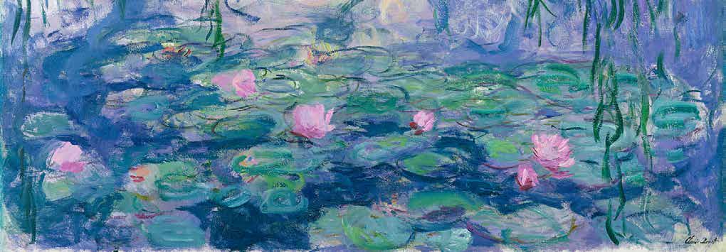 4CM1632 - CLAUDE MONET - Waterlilies