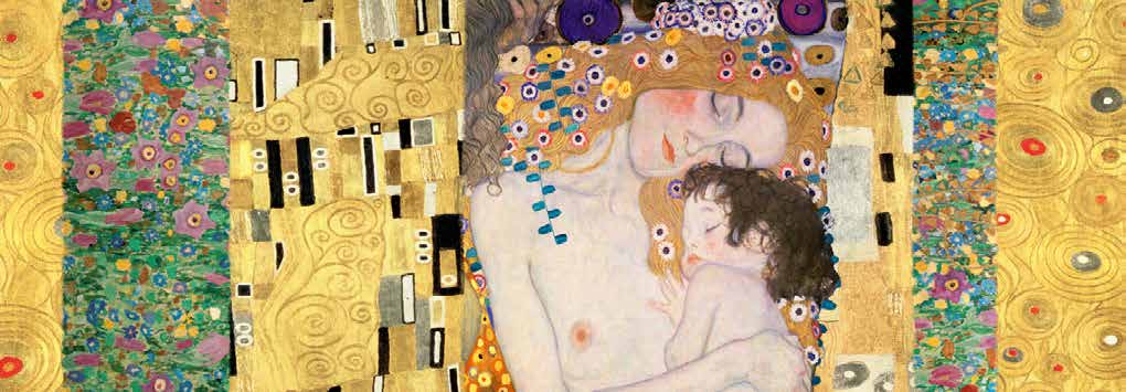 4GK1831 - KLIMT PATTERNS - Deco Panel (The Three Ages of Woman)