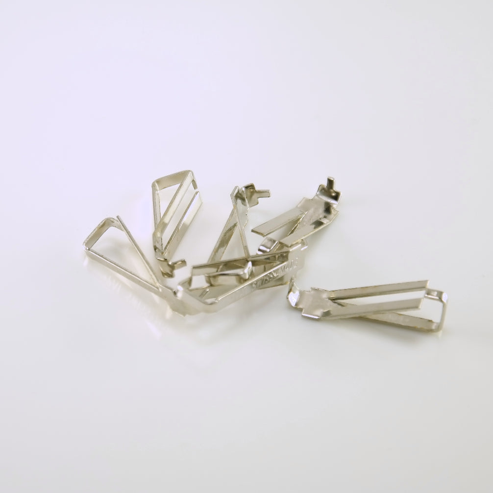 Small Glass Clips Glass Clips Small Swiss Clips - PictureFramingStudio