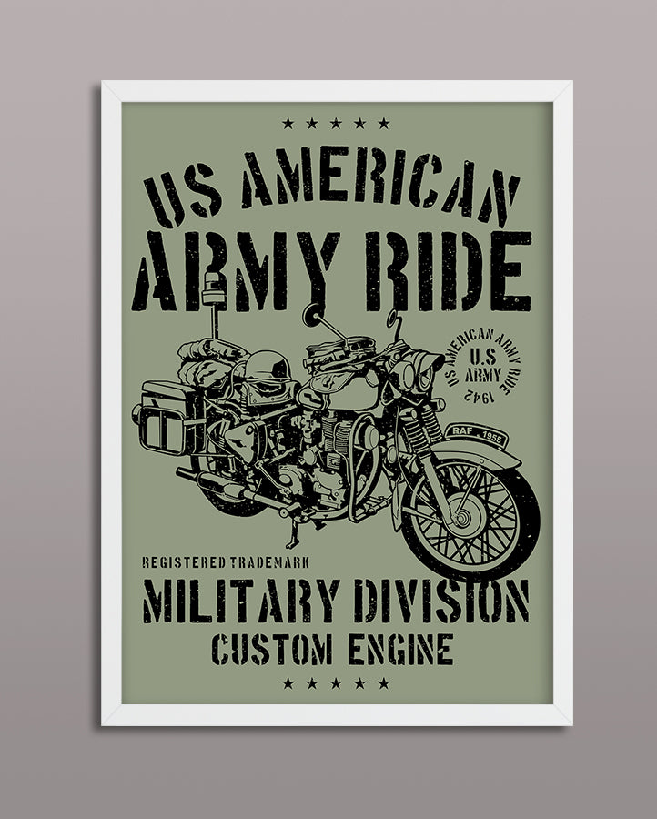 Army Ride Motorcycle