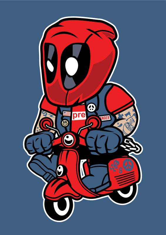 Deadpool Scooter