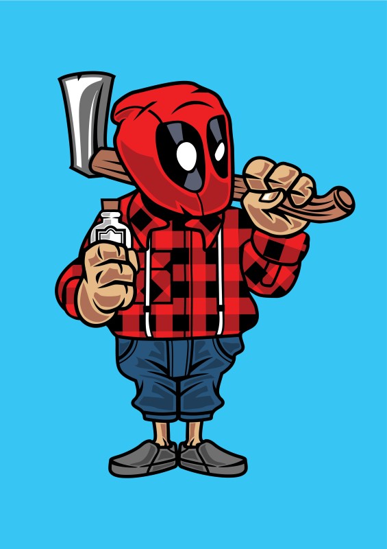 Deadpool Lumberjack