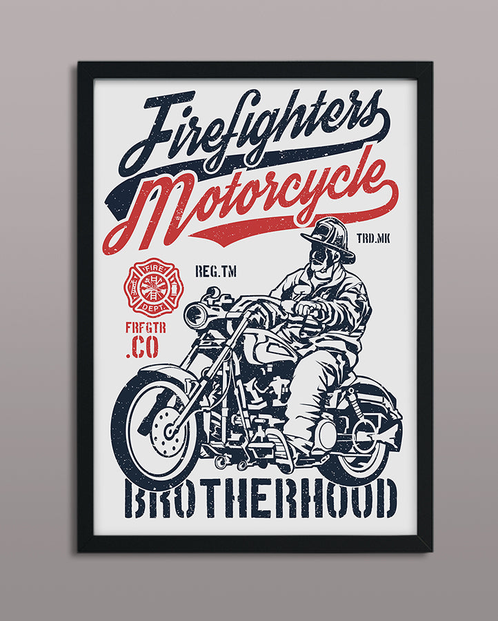 Firefighters Motorcycle