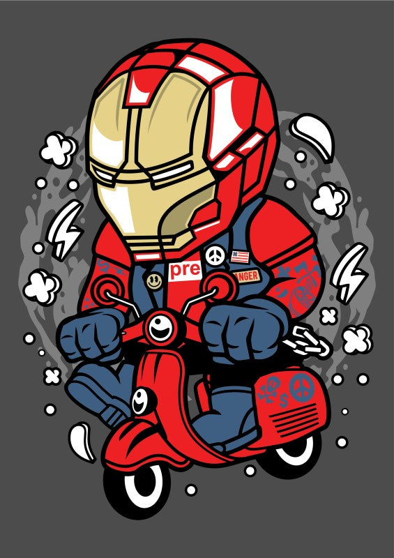 Iron Man Scooter