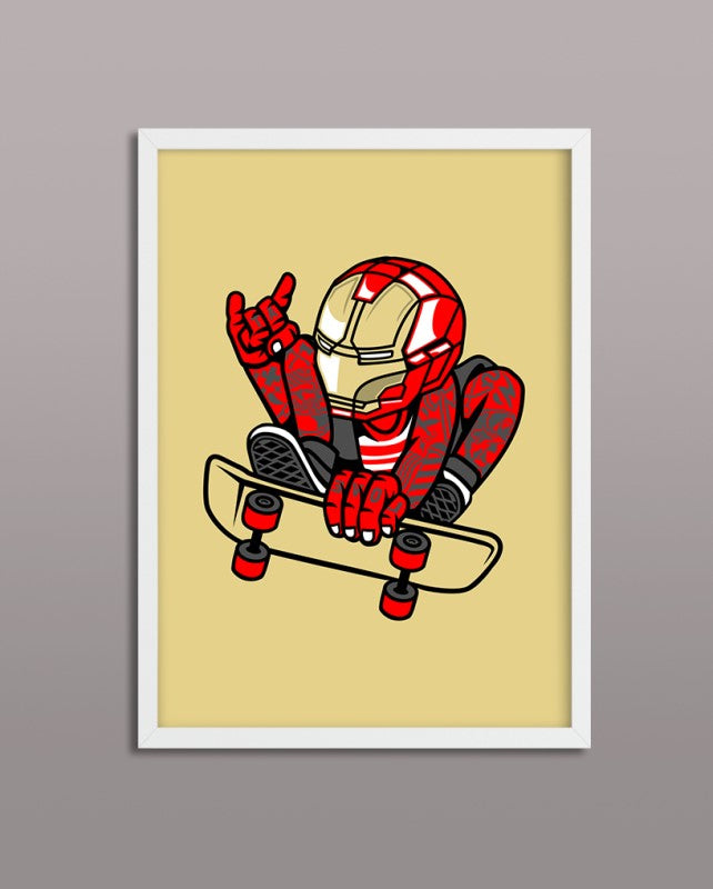 Iron Man Skateboard