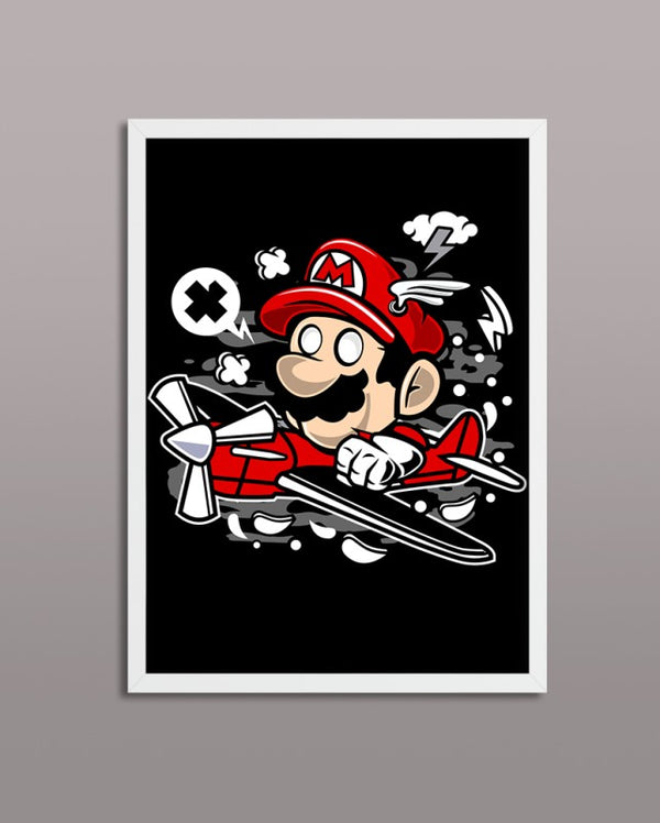 Mario Pilot - PictureFramingStudio