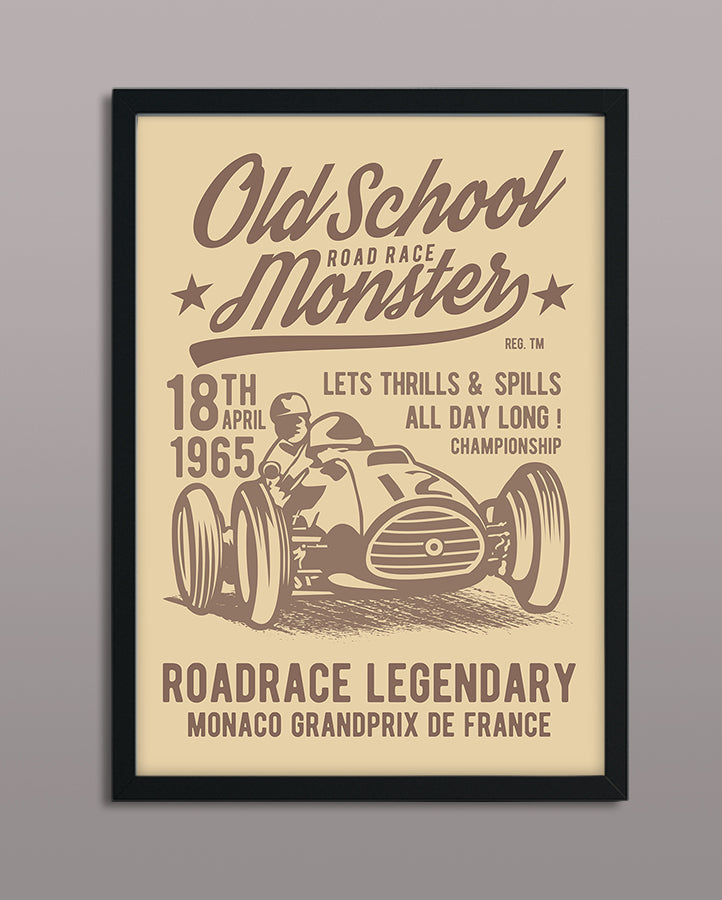 Old School Race Monster