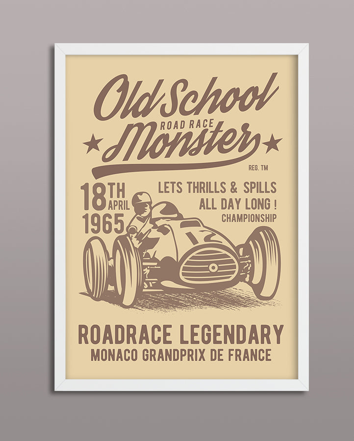 Old School Race Monster