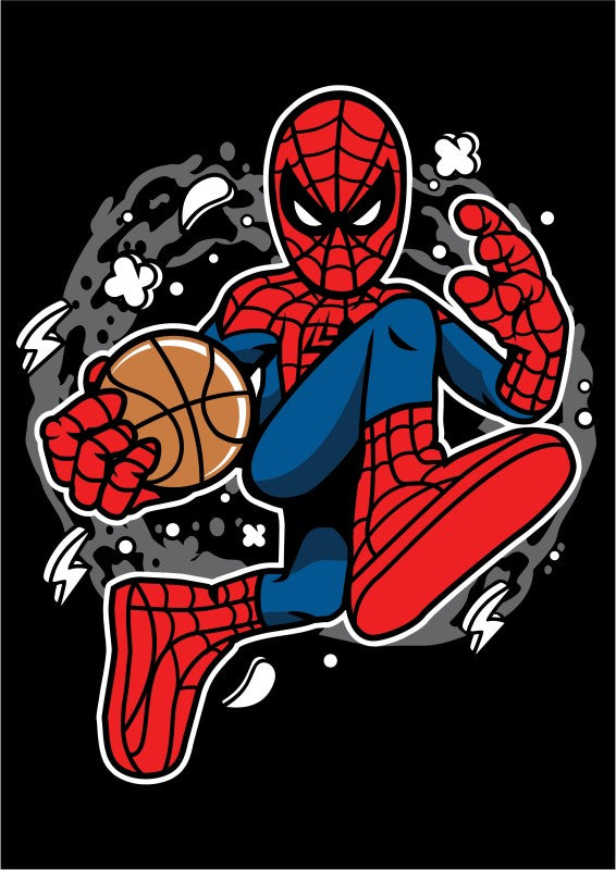 Spiderman Basketball