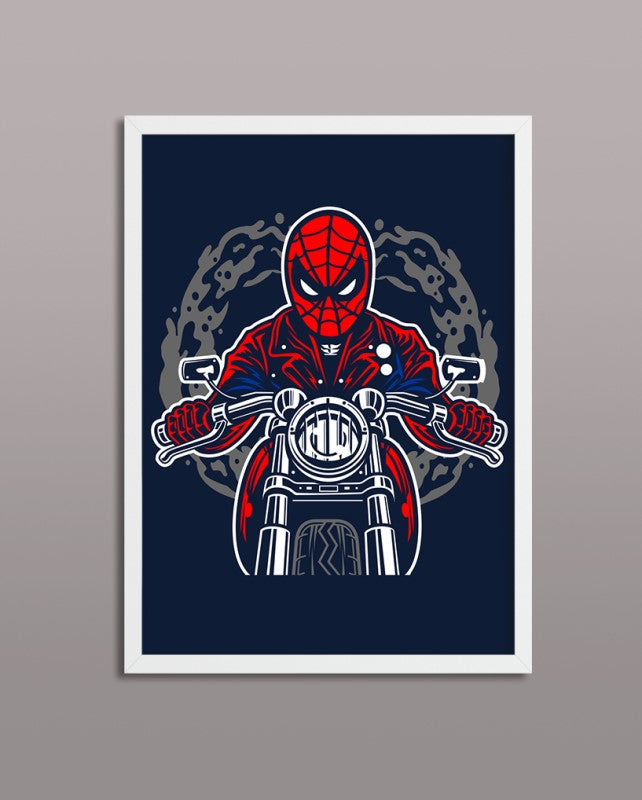 Spider Rider Background Spiderman Rider - PictureFramingStudio