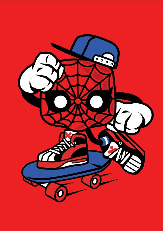 Spiderman Skater