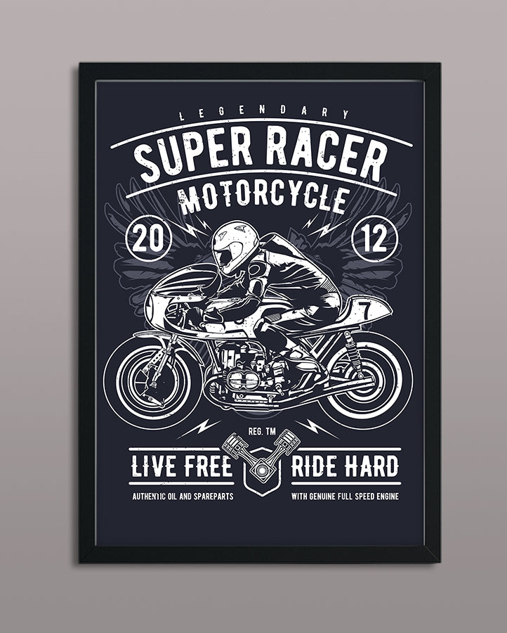 Super Racer Motorcycle