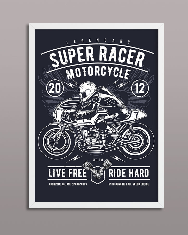 Super Racer Motorcycle