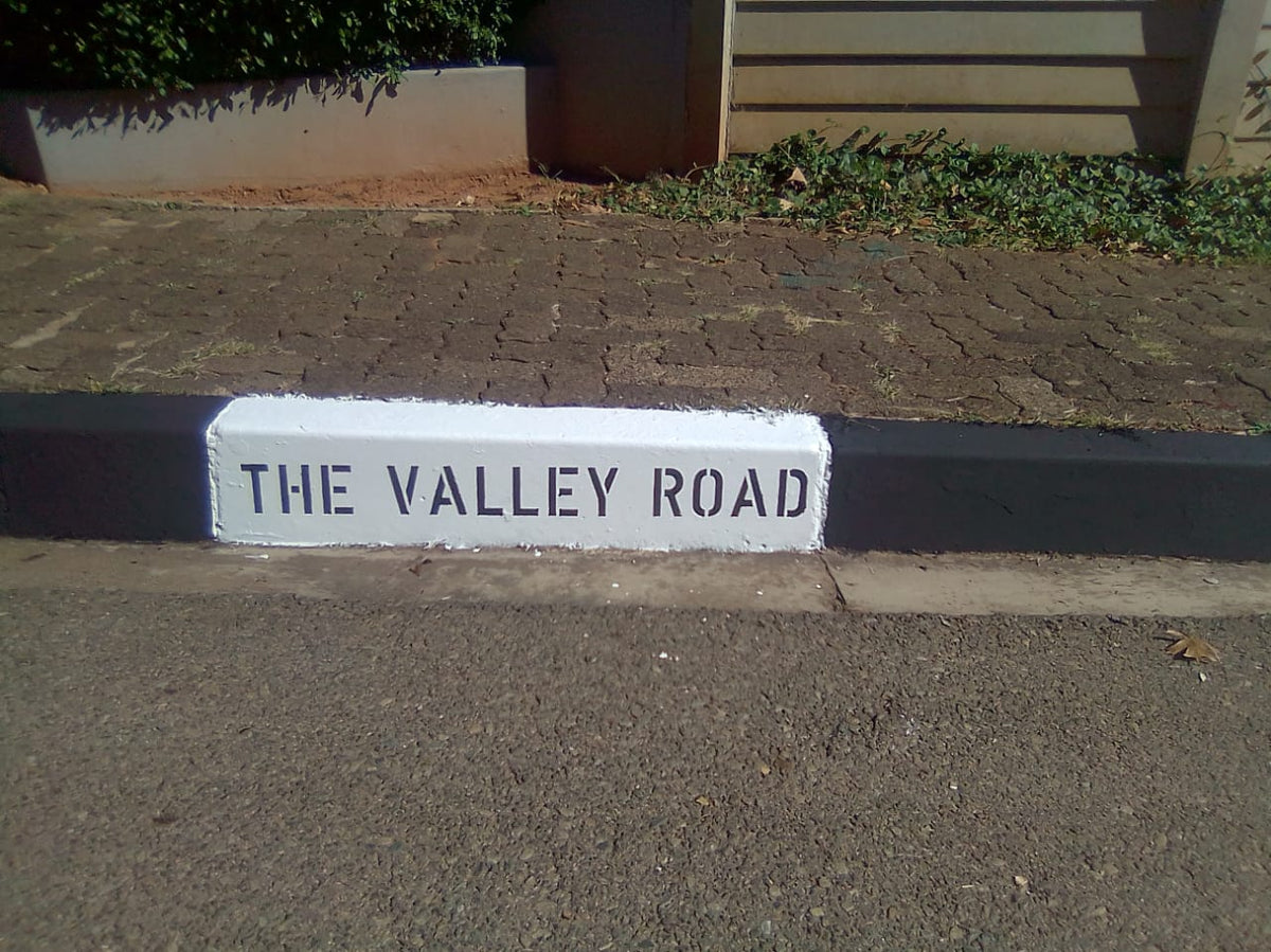 LASER CUT - KERB STONE STENCIL - ROAD MARKING STENCIL