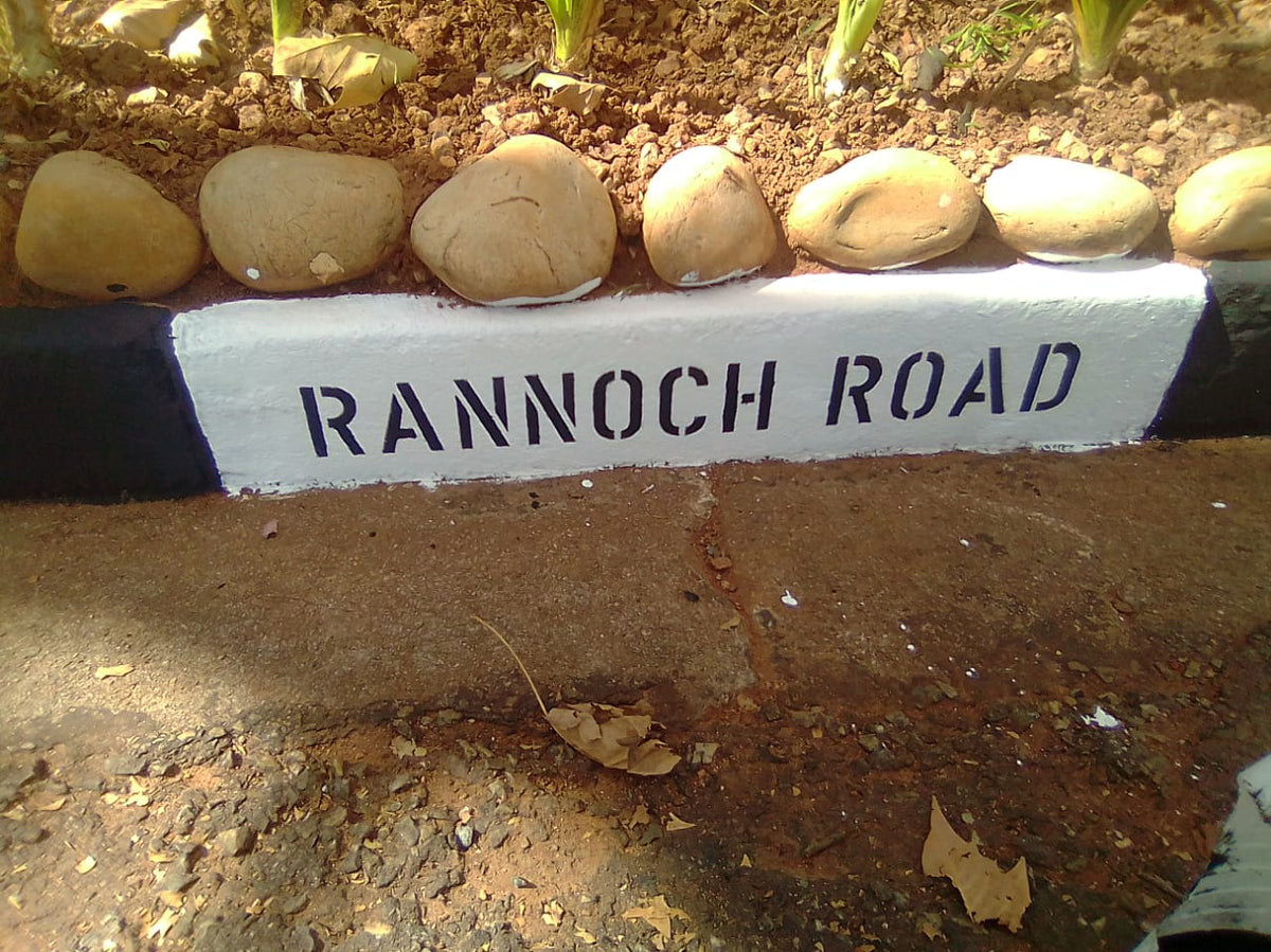 LASER CUT - KERB STONE STENCIL - ROAD MARKING STENCIL