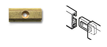 STAS Brass Click Connector - Pack of 1 - AC403377