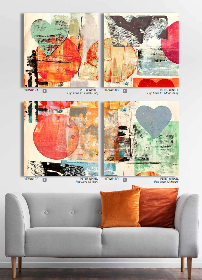 1PW6187 - Peter Winkel - Pop Love #1 (Heart+Sun)