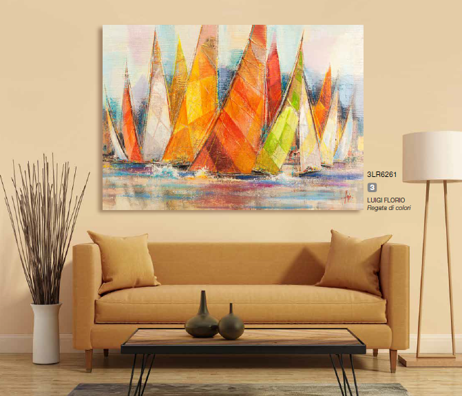 3LR6261 - Luigi Florio - Regata di colori