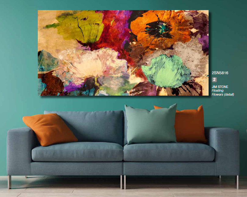 2SN5816 - Jim Stone - Floating Flowers (detail)