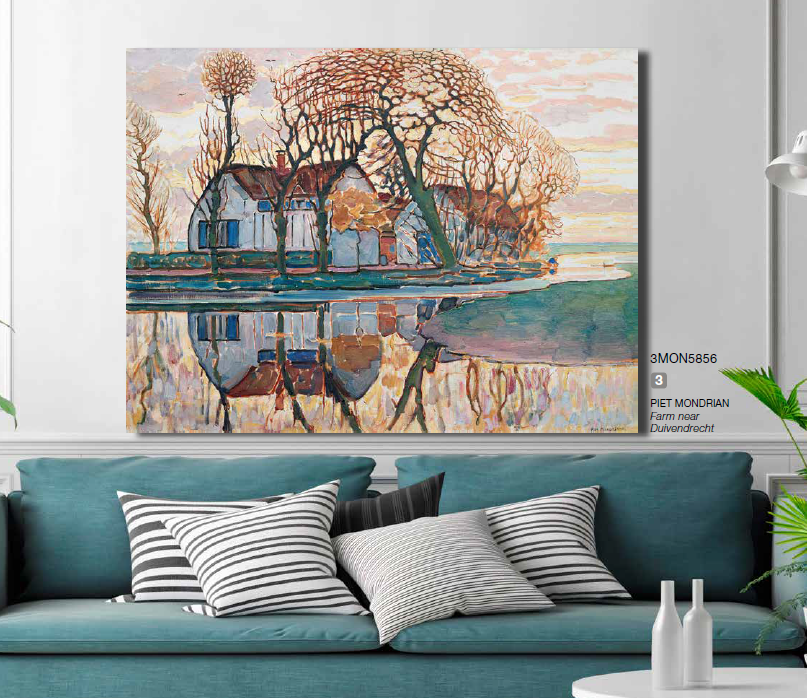 3MON5856 - Piet Mondrian - Farm near Duivendrecht